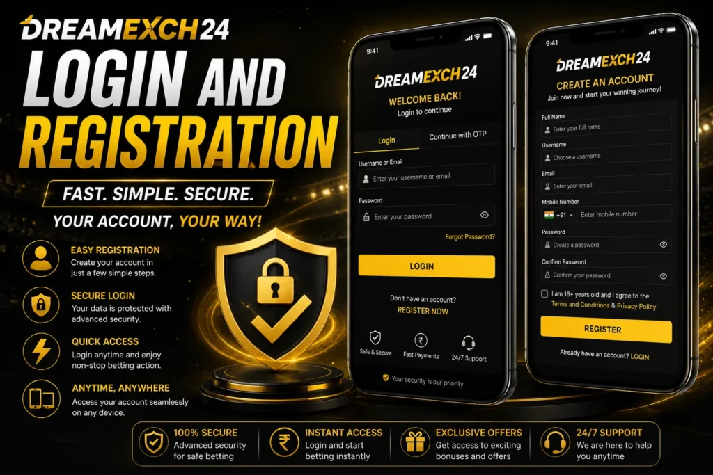 Dreamexch24 Login and Registration